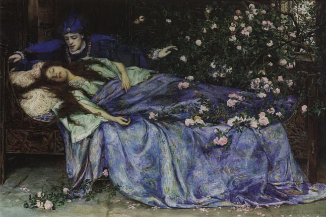 Sleeping Beauty, by Henry Maynell Rheam