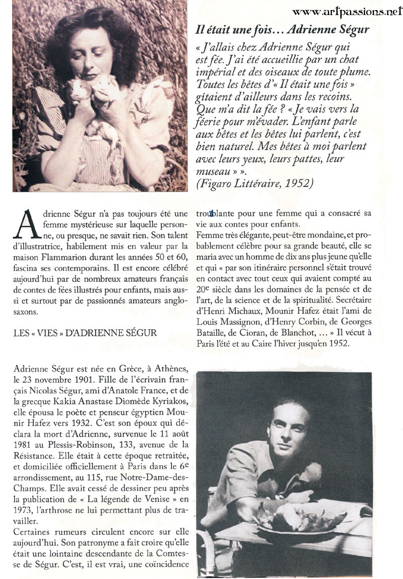 Adrienne Segur and her husband, Mounir Hafez