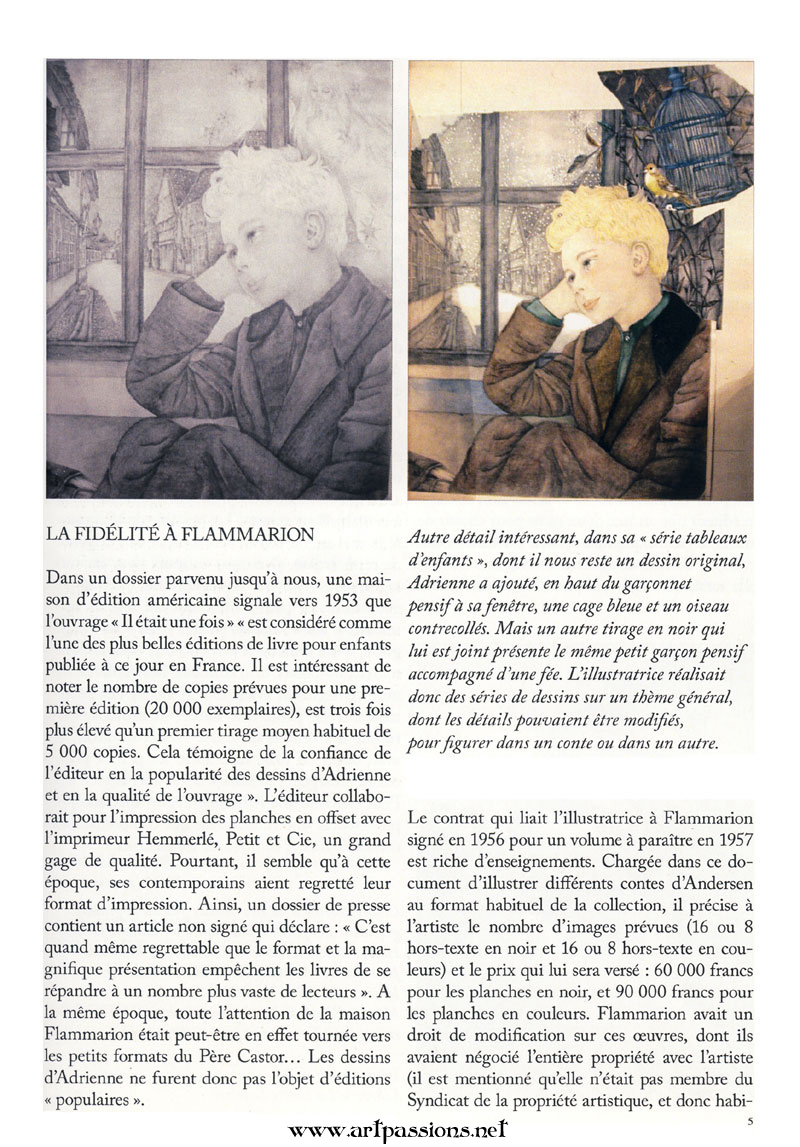 Adrienne Segur, Flammarion